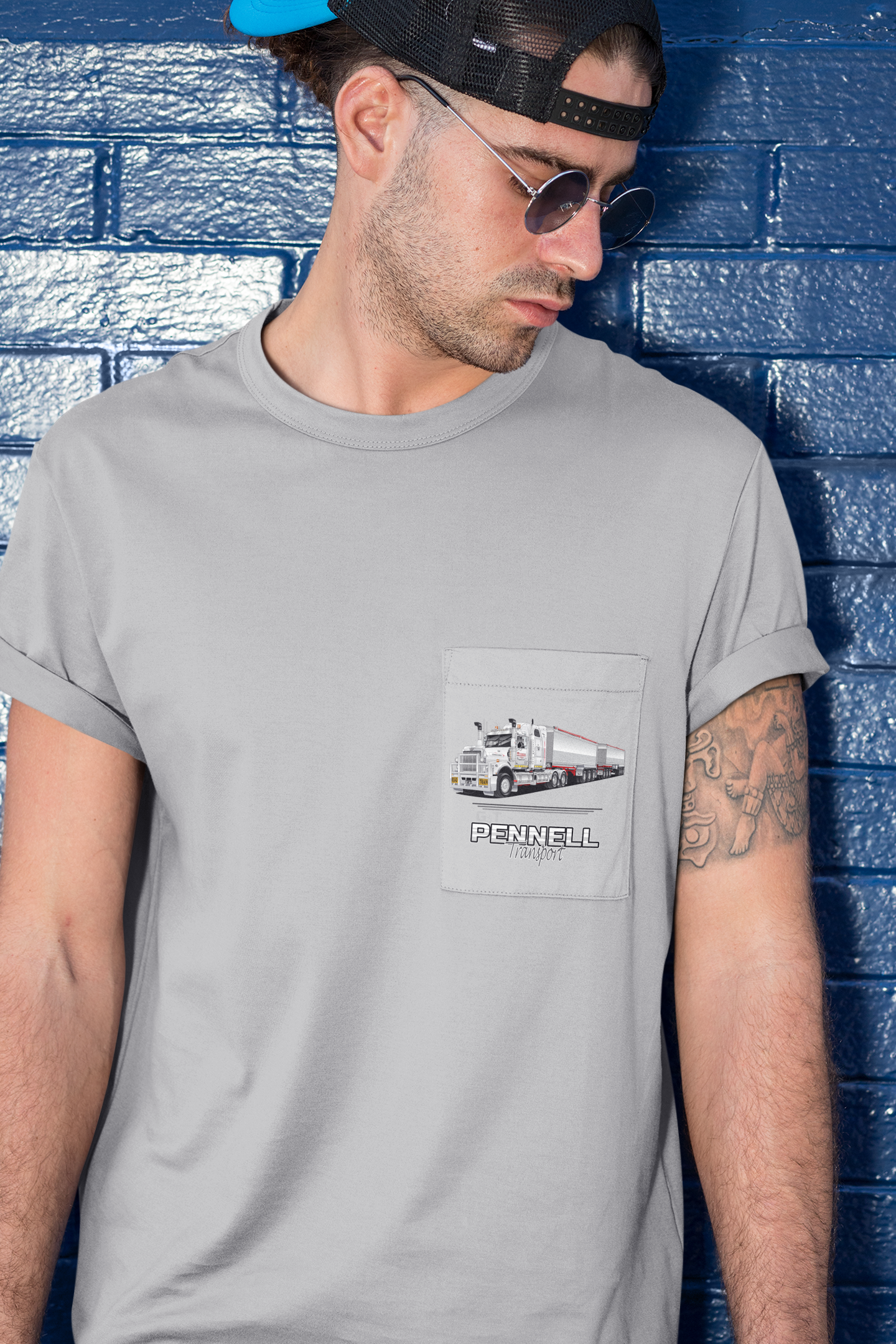 Unisex Cotton Pocket T-shirt